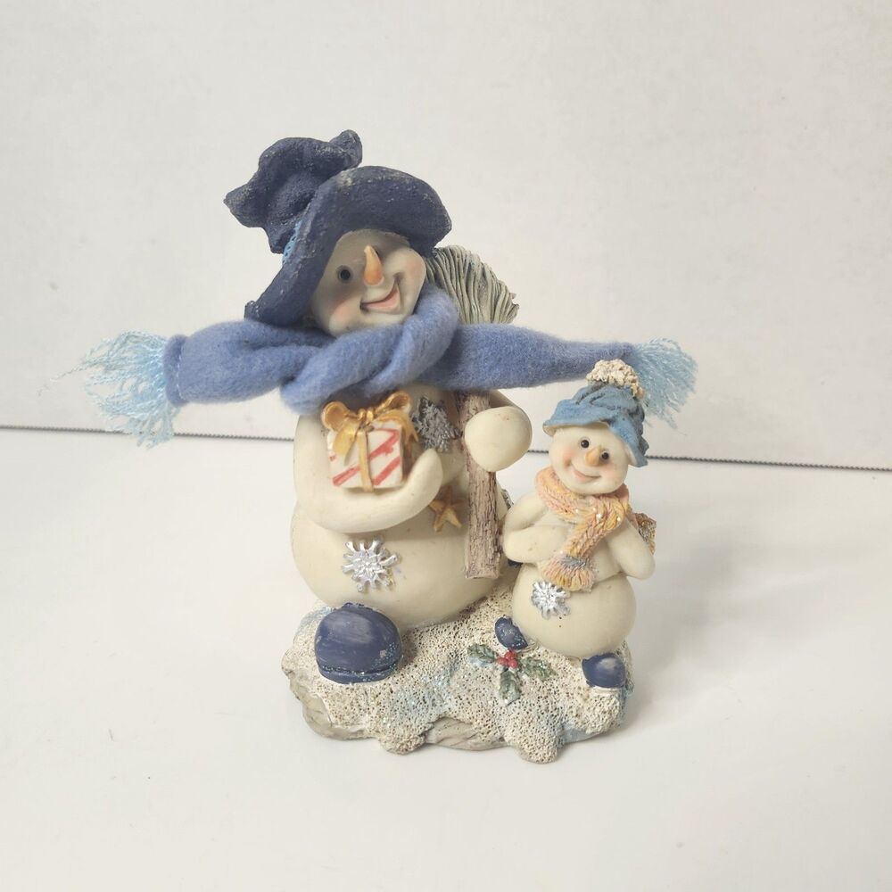 Vintage Snow Man Figurine 6" Tall